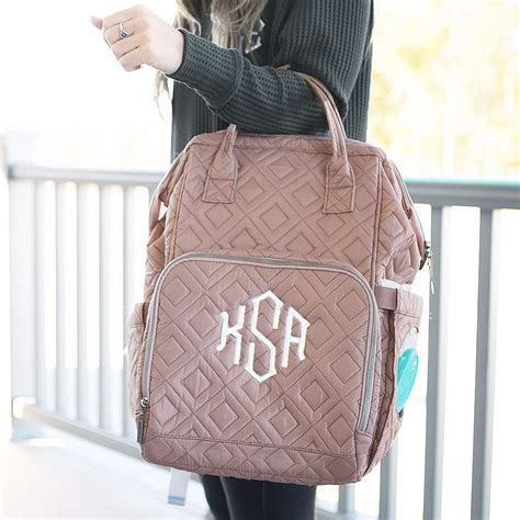 monogram diaper bag marleylilly.